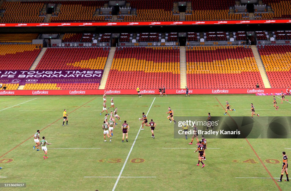 NRL Rd 2 - Broncos v Rabbitohs