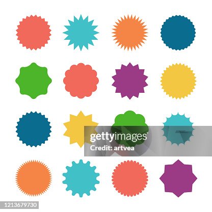 Starburst Sale Stickers Starburst Sale Stickers