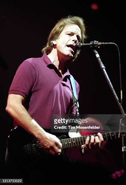 Bob Weir of the Grateful Dead performs at Oakland Coliseum Arena on December 28, 1991 in Oakland, California.