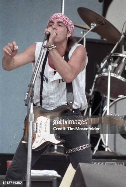 Steven Van Zandt of Little Steven and his Disciples of Soul performs at the Us Festival 1983 on June 12, 1983 in San Bernadino, California.