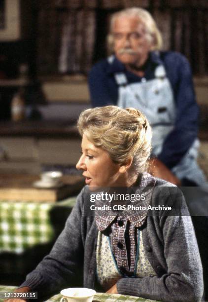 Michael Learned as Olivia Walton in the CBS television series "The Waltons," circa 1977.