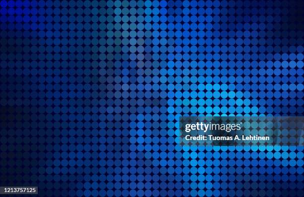 abstract background of round dots, color gradient from light to dark blue. - powder blue foto e immagini stock