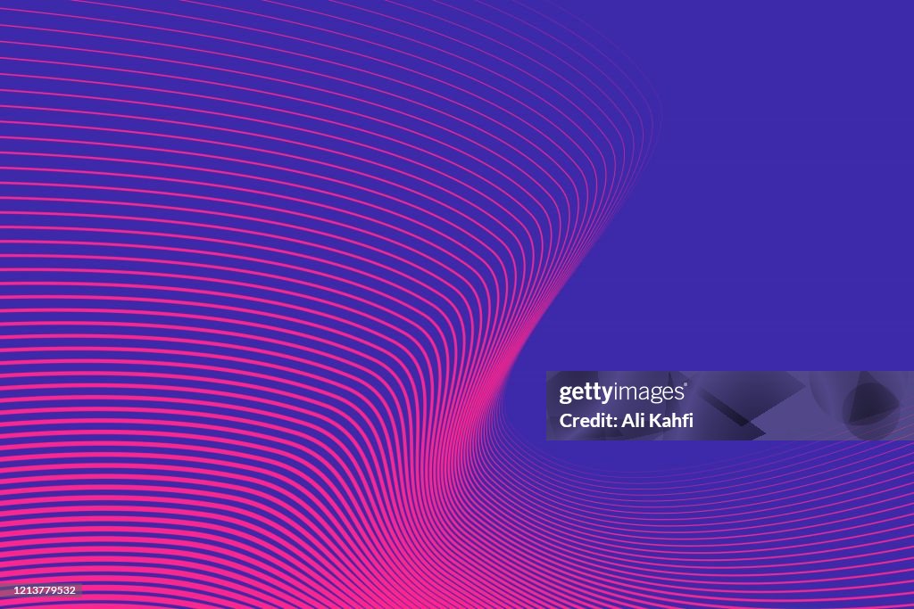 Colorful Lines Pattern Background