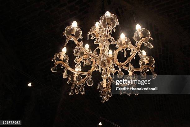 chandelier - gumpoldskirchen stock pictures, royalty-free photos & images