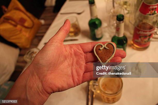 austrian wedding cookie - gumpoldskirchen stock pictures, royalty-free photos & images