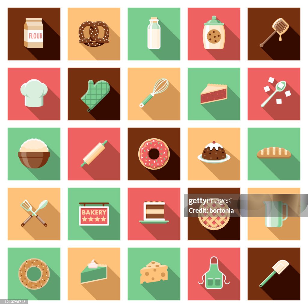 Baking Icon Set