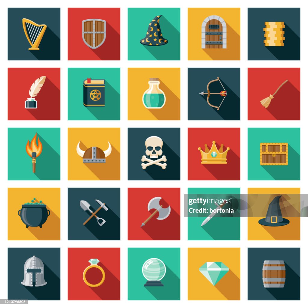 Fantasy and RPG Icon Set