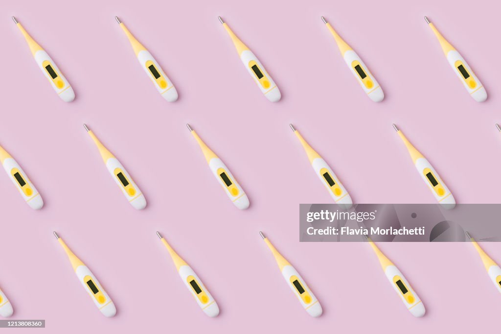 Digital thermometer pattern