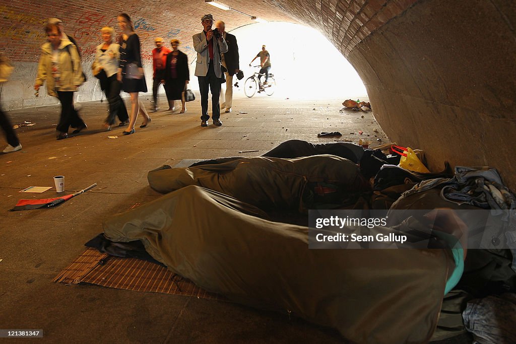 Homeless People In Berlin