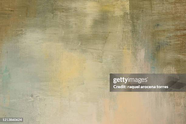 paint strokes background - beige background stockfoto's en -beelden