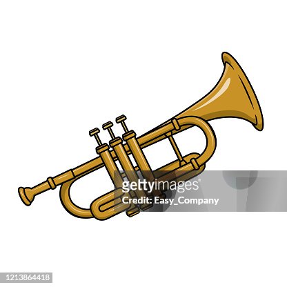 410 Cartoon Trumpet Photos and Premium High Res Pictures - Getty Images