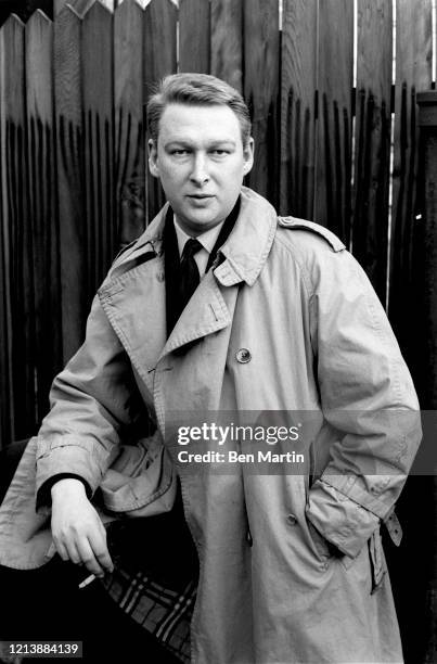 Mike Nichols American film and theater director, producer, actor, and comedian, on the rooftop of his home in New York, November 1, 1964.