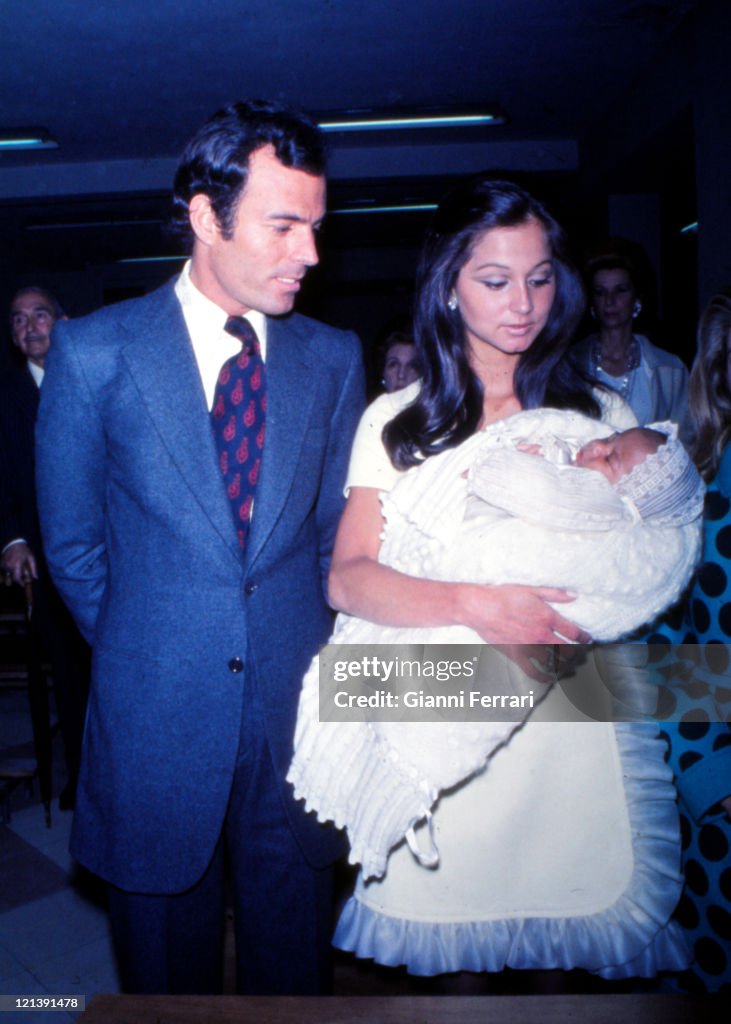 Julio Iglesias and Isabel Preysler