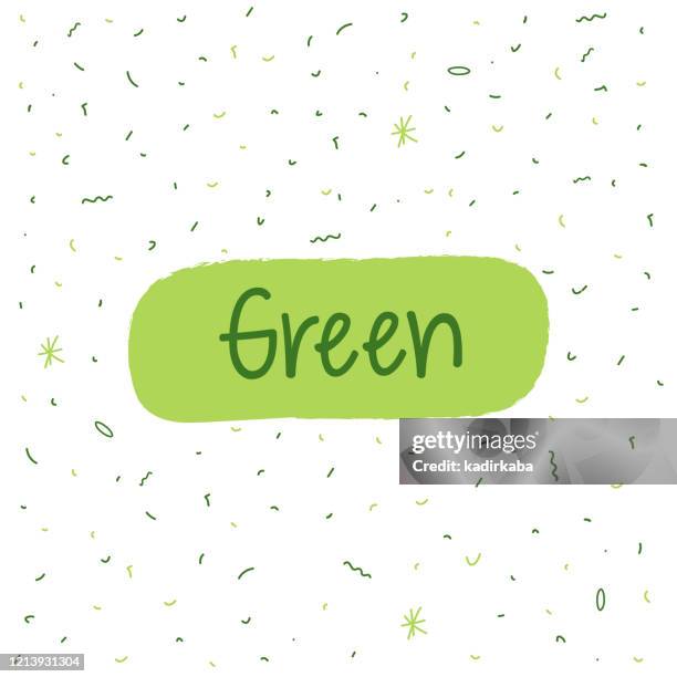green banner, speech bubble, poster and sticker concept, vector illustration - plant based stock illustrations