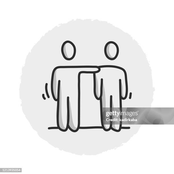 support line icon - man headset talking stock illustrations