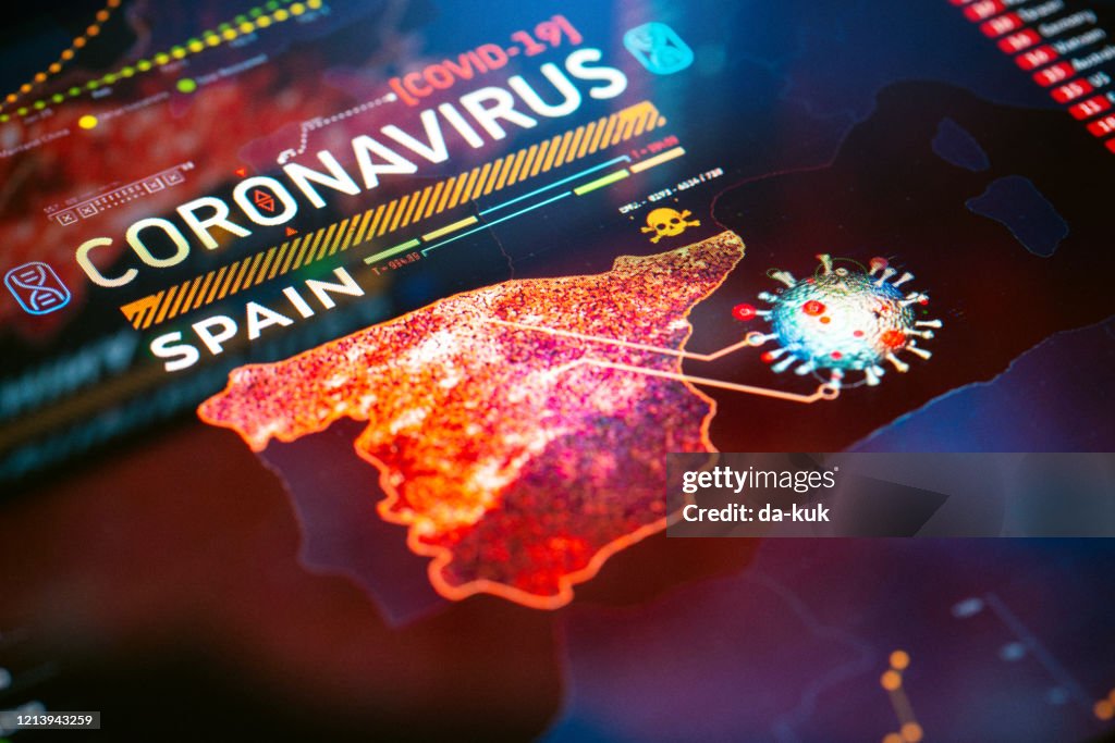 Coronavirus-Ausbruch in Spanien