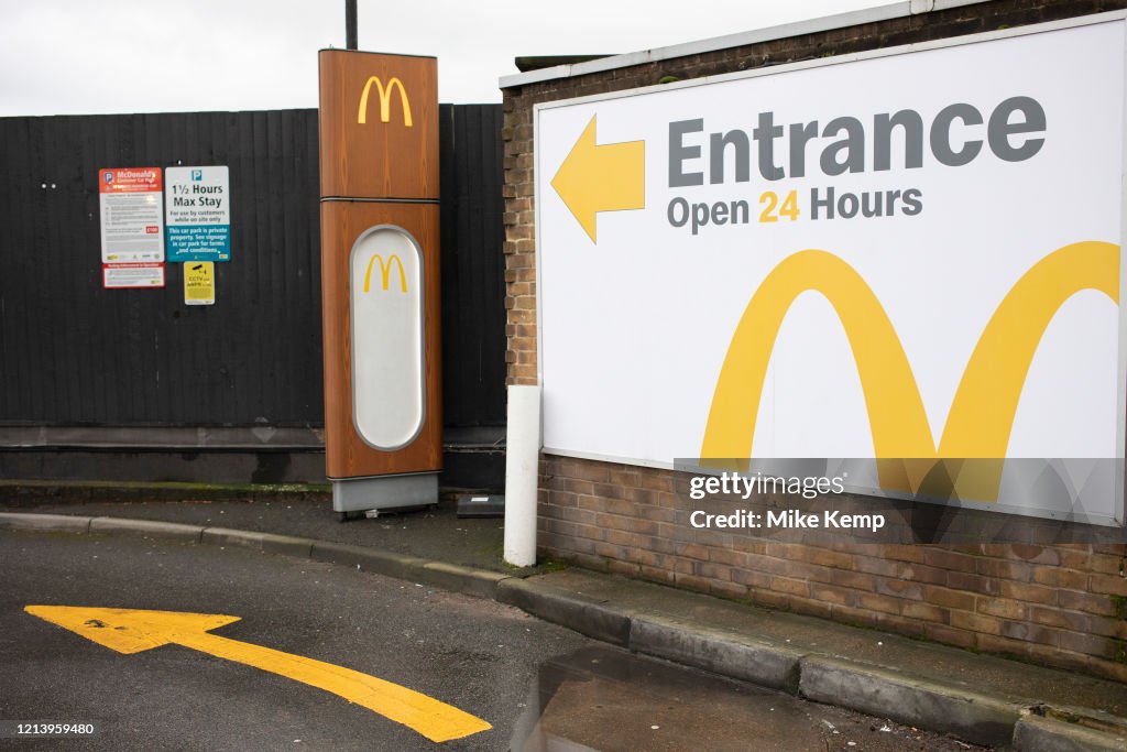 Drive Through McDonalds In London