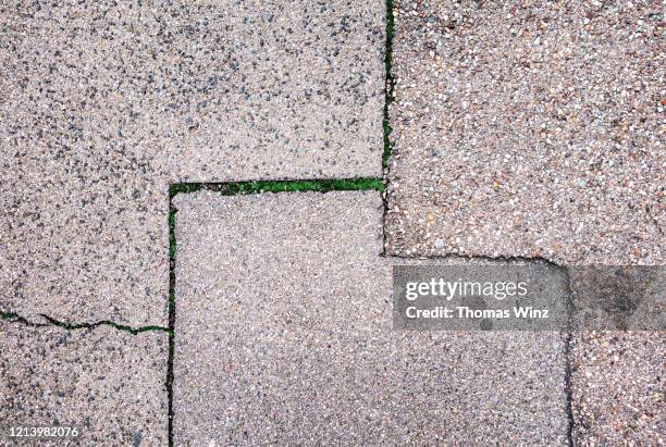 repaired sidewalk - makeshift fix stock pictures, royalty-free photos & images