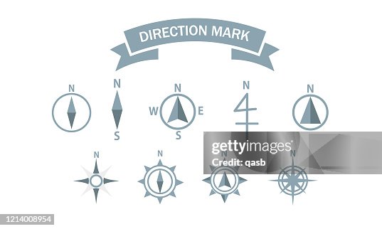 Direction Sign Definition Direction Sign For Map High-Res Vector Graphic - Getty Images