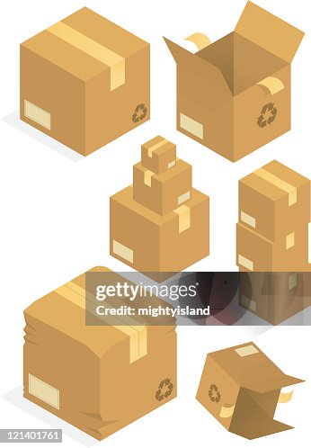 Box Packaging Raphic Packaging Boxes High-Res Vector Graphic - Getty Images