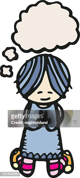 62 Girl Praying Cartoon High Res Illustrations - Getty Images