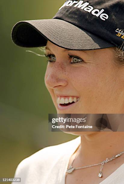 Natalie Gulbis during Pro-Am Day of the Weetabix Women's British Open at the Sunningdale Golf Club, July 28, 2004.