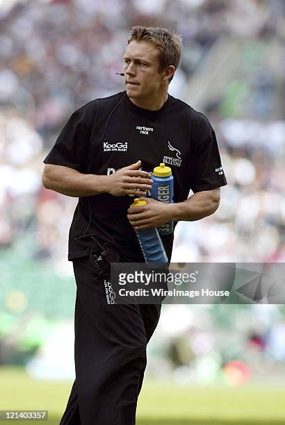 Newcastle's Jonny Wilkinson during Powergen Cup Final - Newcastle Falcons v Sale Sharks - April 17, 2004 in London, England, Great Britain.