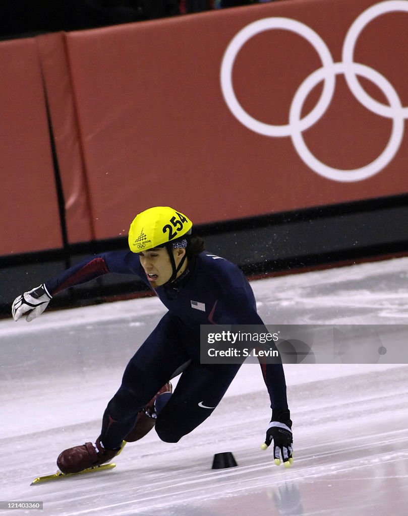 Torino 2006 Olympic Games - Speed Skating - Short Track - Mens 1500 M - February 12, 2006