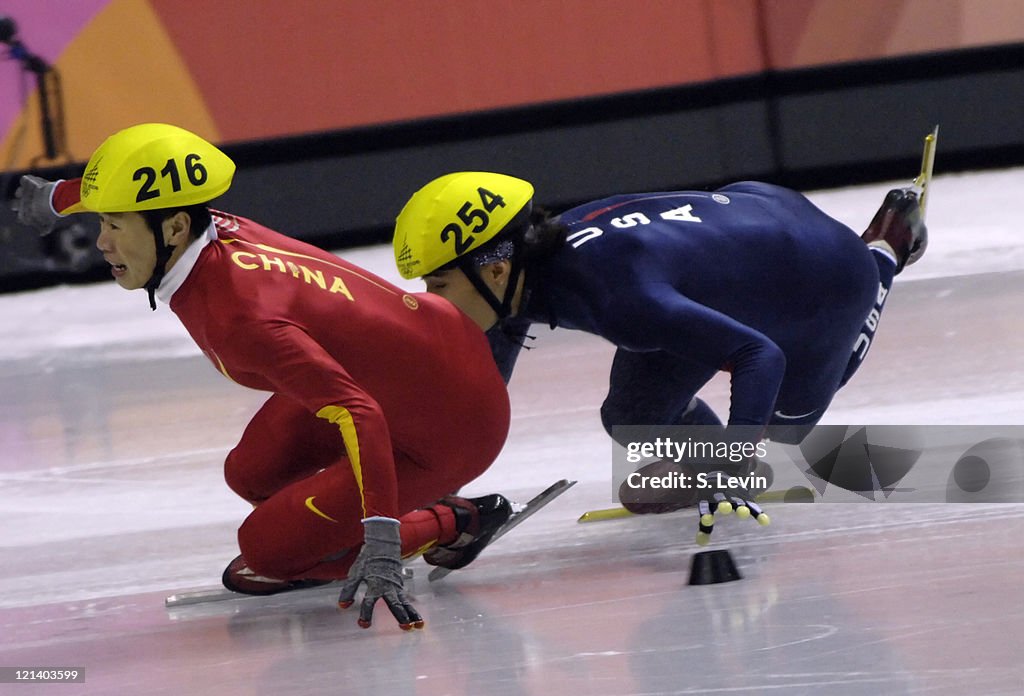 Torino 2006 Olympic Games - Speed Skating - Short Track - Mens 1500 M - February 12, 2006