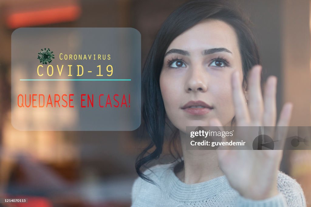 Coronavirus de Cuarentena de Aislamiento COVID-19