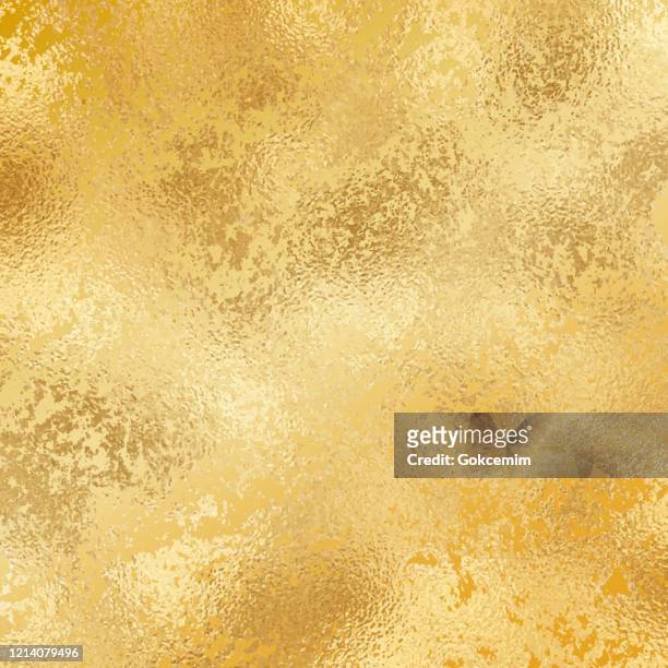 gold foil grunge texture background. abstract vector pattern. metallic golden texture for cards, party invitation, packaging, surface design. - luxury stock illustrations