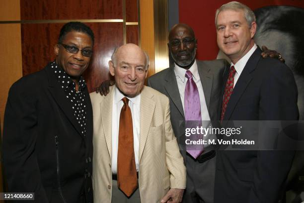 Herbie Hancock, George Wein, Theonious Monk Jr., Tom Carter