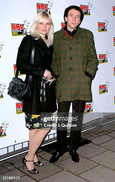 The Raveonettes during NME Awards 2004 - Arrivals at Po Na Na in London, United Kingdom.