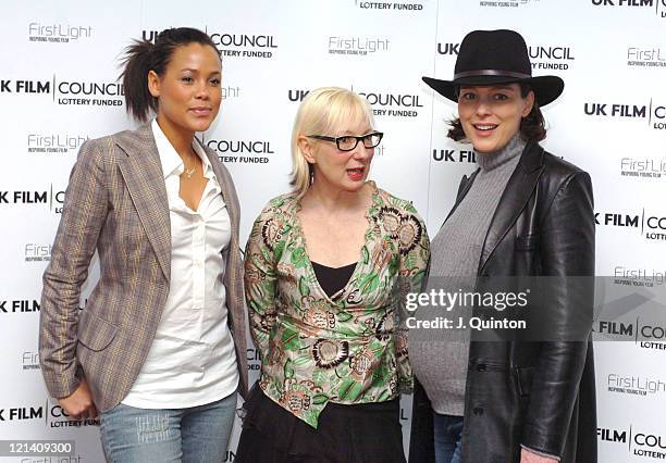 Jean Anderson, Jenny Eclair and Olivia Williams during The Firstlight Film Awards at The Odeon West end in London, Great Britain.