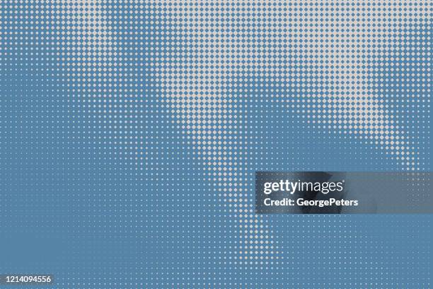 colorful halftone pattern abstract background with flowing colors - morph vector stock illustrations