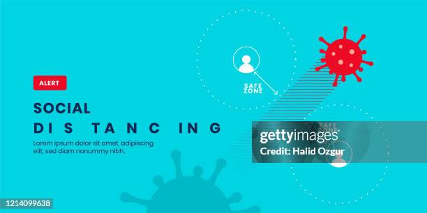 ilustraciones, imágenes clip art, dibujos animados e iconos de stock de visru social distancing - distancia social