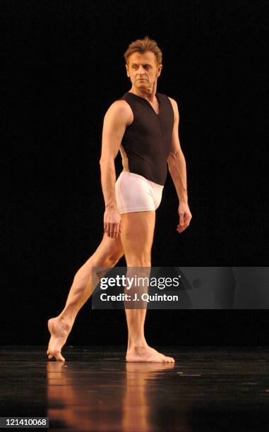 Mikhail Baryshnikov during Solos With Piano Or Not... An Evening Of Music And Dance - Mikhail Baryshnikov at Barbican Theatre in London, Great...