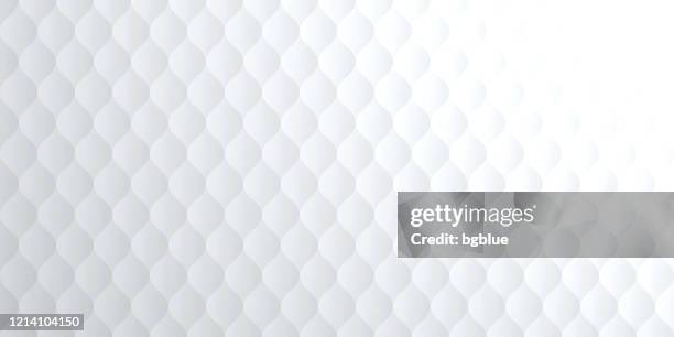 abstract bright white background - geometric texture - fish scale pattern vector stock illustrations
