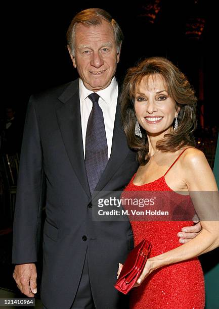 Susan Lucci, Host and Helmut Huber, Husband during The 2006 International Health and Medical Media Awards - Inside at Cipriani's 42nd Street in...
