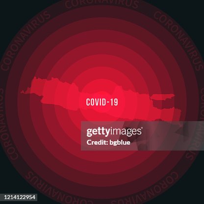 具有COVID-19傳播的JAVA地圖。冠狀病毒爆發 具有COVID-19傳播的JAVA地圖。冠狀病毒爆發