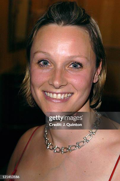 Vicki Butler-Henderson during 2004 UK FiFi Awards at The Dorchester Hotel in London, Great Britain.