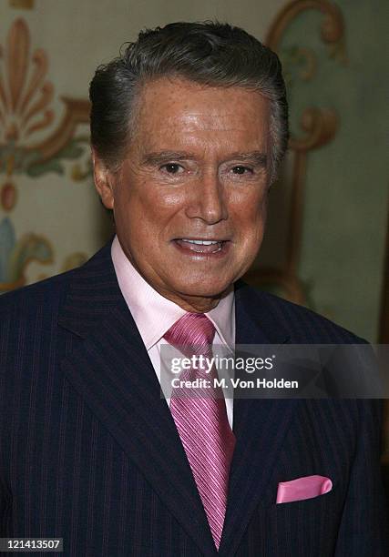 Regis Philbin during 18th Annual Women of the Year Luncheon at The Pierre in New York City, New York, United States.