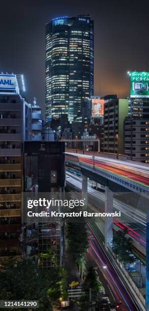 roppongi highways, tokyo, japan - roppongi hills stock pictures, royalty-free photos & images