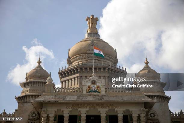 bangalore bengaluru, karnataka, india - indian politics and governance stock pictures, royalty-free photos & images