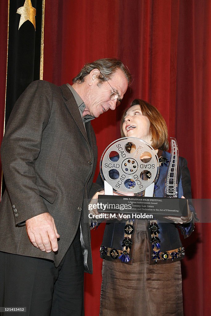 The 9th Annual SCAD Savannah Film Festival- "The Three Burials of Melquiades Estrada" Screening - Inside and Green Room