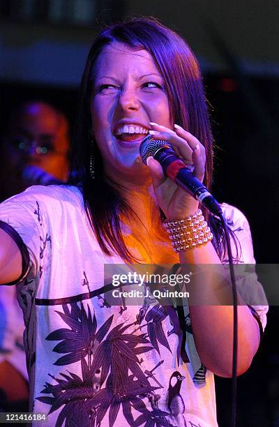 Emma Greenwood during "Big Brother 5" UK - Reunion Party at Cafe De Paris in London, Great Britain.