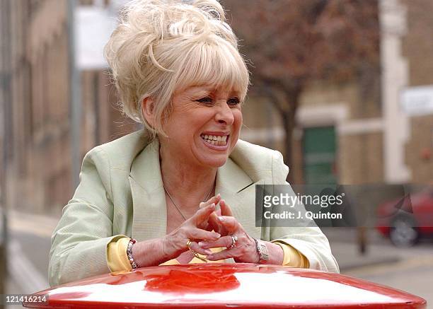 Barbara Windsor during Royal Mail 1st Class People Awards 2005 at Pheonix Center in London, Great Britain.