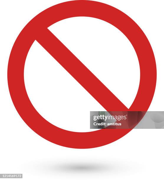 stop symbol - curfew stock illustrations