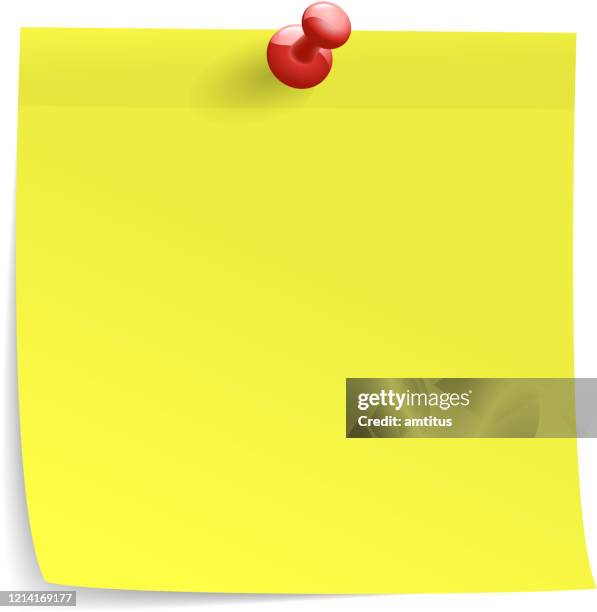 post it note - klebezettel stock-grafiken, -clipart, -cartoons und -symbole