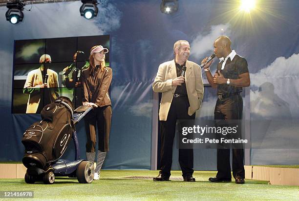 Sam Torrance makes an appearance at fashion show during 2005 London Golf Show at the ExCel Centre. April 23, 2005